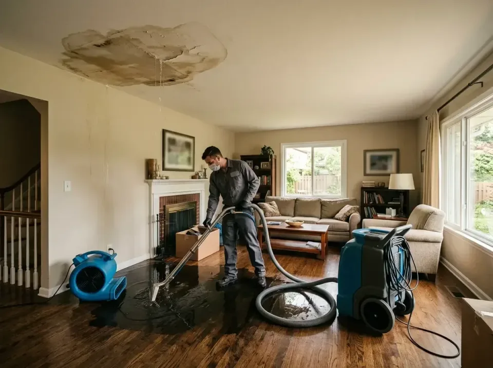 attic-pipe-burst-ceiling-drip-008 — frequently asked questions, Water Damage Restoration & Carpet Care in Spring Valley, IL